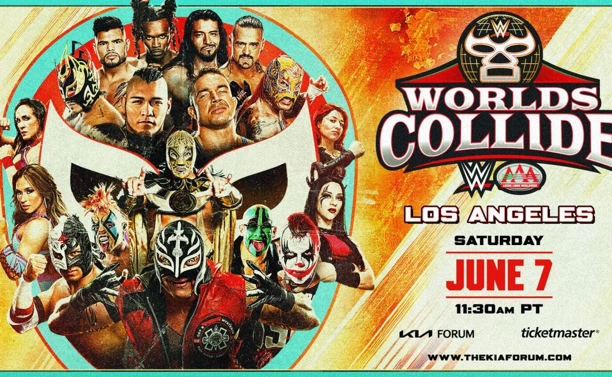 No es Netflix: La señal que transmite Worlds Collide de WWE y AAA