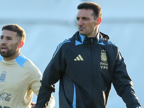 Scaloni frena a periodista que insinúa mala leche de Chile