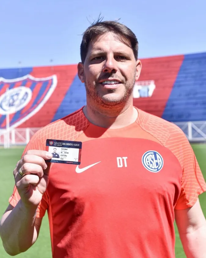 Damián Ayude asume este 4 de junio como entrenador de San Lorenzo. (Foto: San Lorenzo).