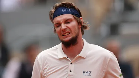 Alexander Bublik en Roland Garros.