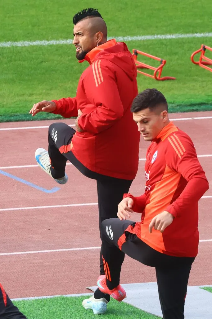 Arturo Vidal lidera los colocolinos de la Selección | Photosport