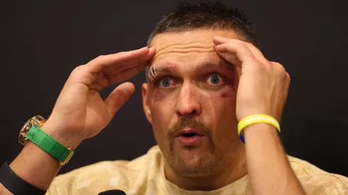 Oleksandr Usyk no quedó ajeno a la elección del mejor boxeador de todos los tiempos.