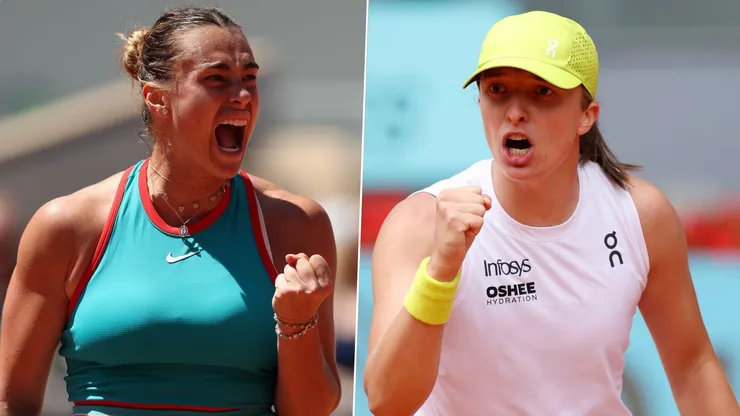 Aryna Sabalenka e Iga Swiatek