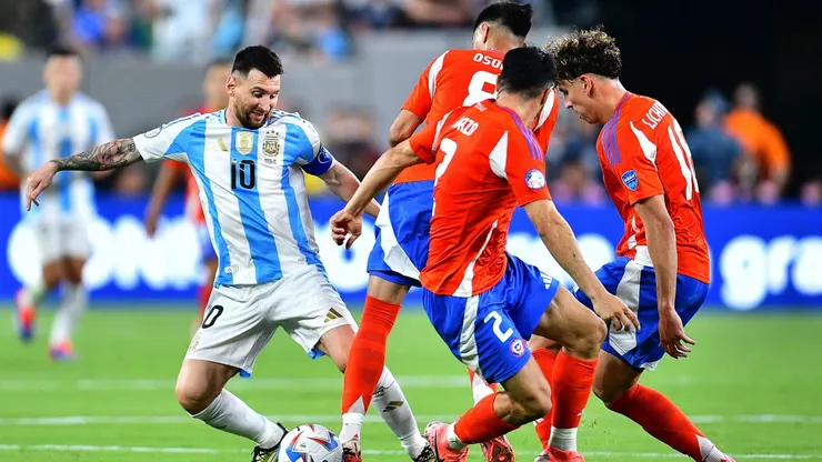 Argentina tiene un dominio sobre Chile luego de perder las Copa América de 2015 y 2016.