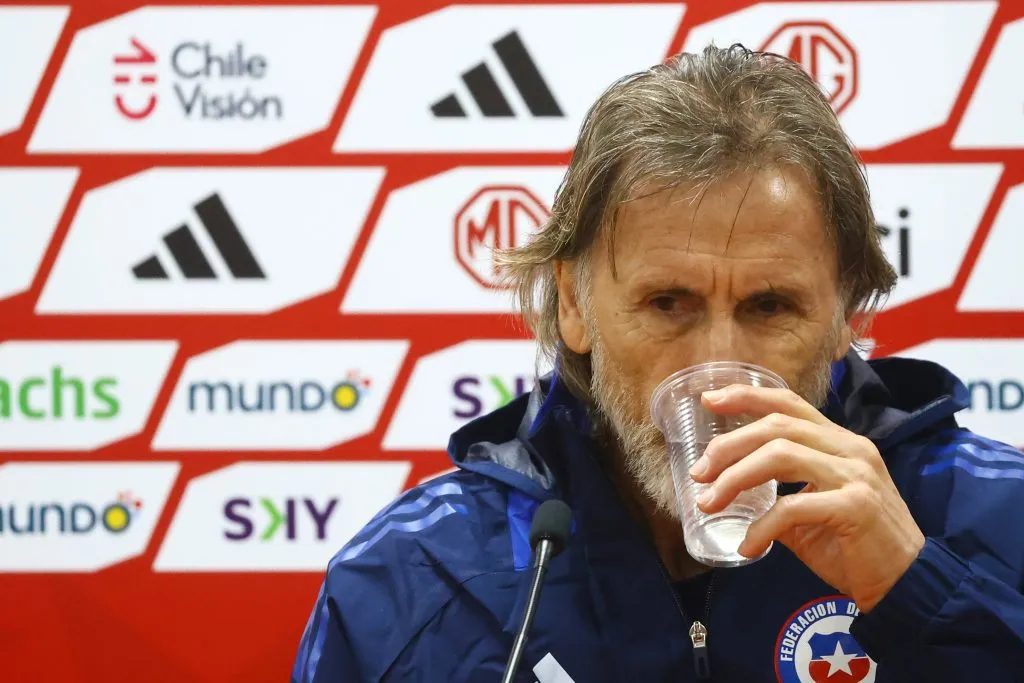 Ricardo Gareca ya vio en una oportunidad la imitación de Ricardo Gareca. Foto: Jonnathan Oyarzun/Photosport