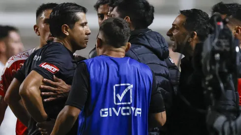 Walter Lemma fue expulsado en el duelo contra Colo Colo