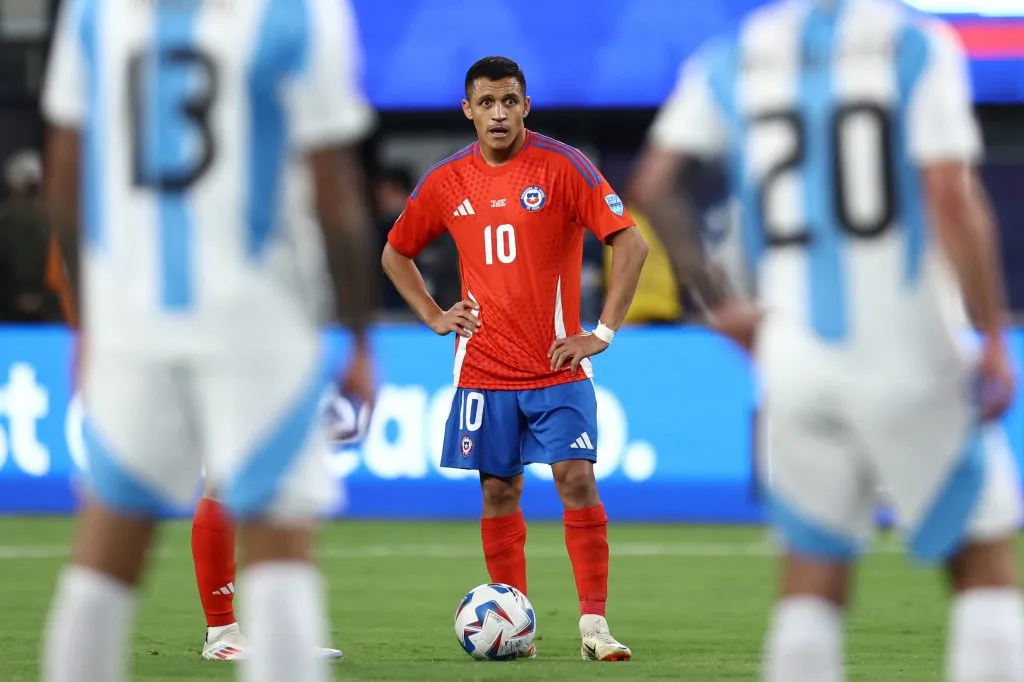 Alexis Sánchez vuelve a las eliminatorias para un duelo clave entre Chile y Argentina. Foto: Photosport.