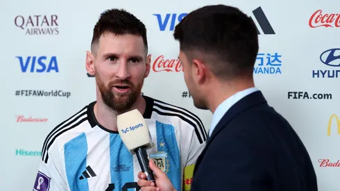 Gastón Edul tocó el cielo con Argentina en el Mundial 2022.