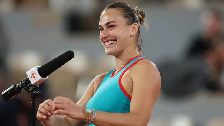 Aryna Sabalenka pasa a la final de Roland Garros