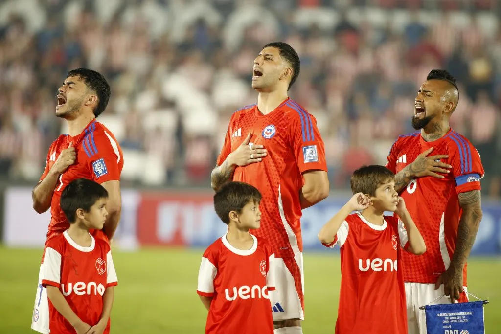 Gabriel Suazo, Guillermo Maripan y Arturo Vidal podrían perderse el duelo vs. Bolivia. (Foto: Angelo Saavedra/Photosport)