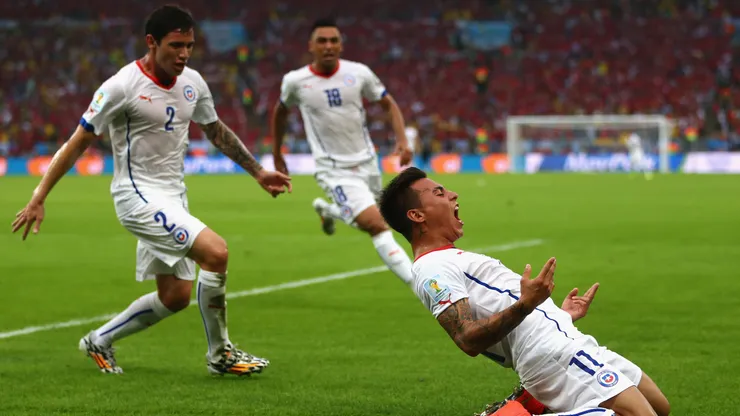 La Roja en el Mundial 2014.