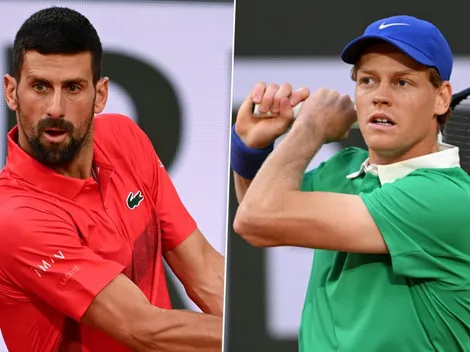 Djokovic vs. Sinner: Hora y dónde ver la semifinal de Roland Garros