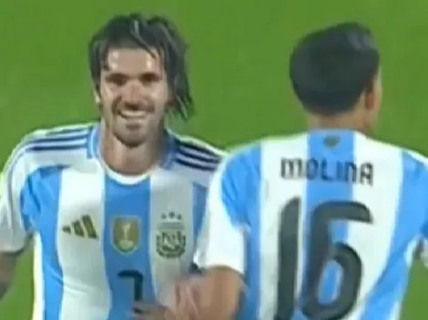 El polémico gesto de De Paul a Vidal que no se vio en TV