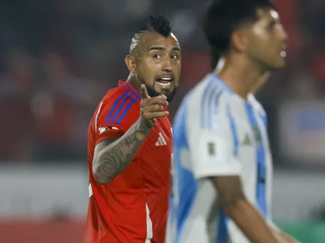 No se vio en TV: la polémica salida de Arturo Vidal del Nacional