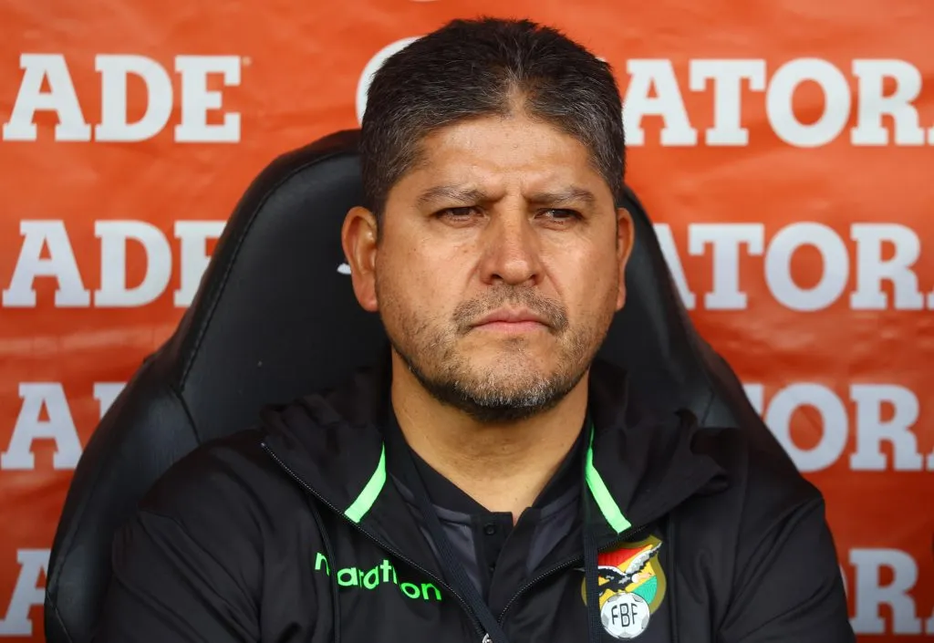 Óscar Villegas quiere llevar a Bolivia al Mundial (Photo by Marcelo Hernandez/Getty Images)