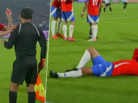 La dura falta contra Fabián Hormazábal que ni el VAR pescó