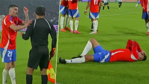 La falta contra Fabián Hormazábal que reclamaron como algo más por parte de Nicolás Tagliafico.