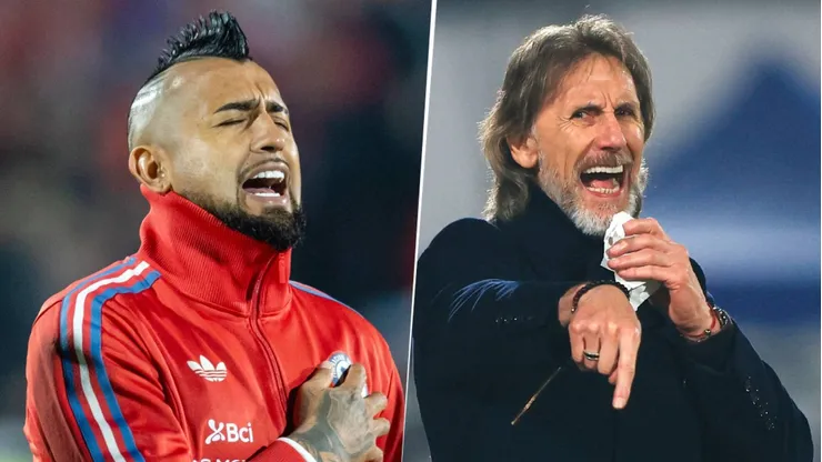 Vidal recibió el duro castigo tras la derrota ante Argentina