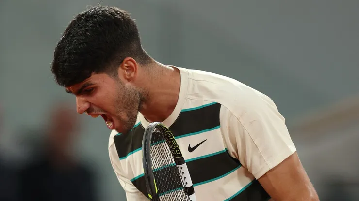 Carlos Alcaraz en Roland Garros