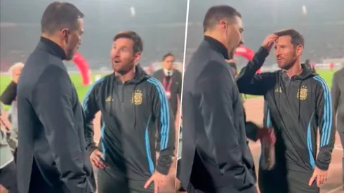 Los dos ex Barcelona se reencontraron en el Nacional