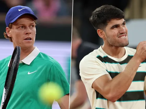 El millonario premio que pelean Sinner y Alcaraz en Roland Garros