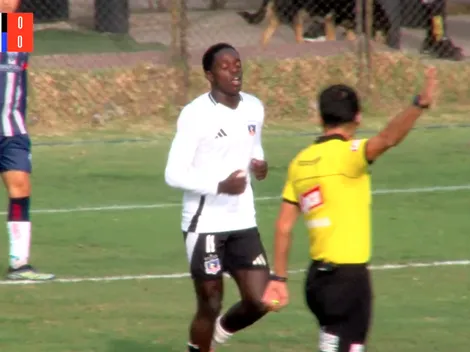 Atento, Almirón: el gol de Clerveaux en Colo Colo Sub 20