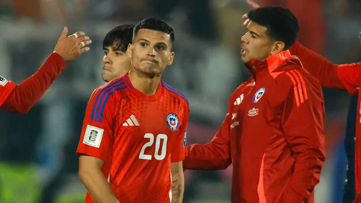 Cepeda fue de los mejores de Chile en el duelo ante Argentina.