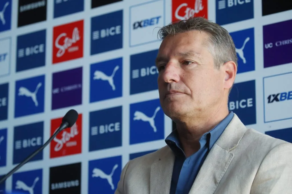 José María Buljubasich prepara su salida de la UC. Foto: Jonnathan Oyarzun/Photosport