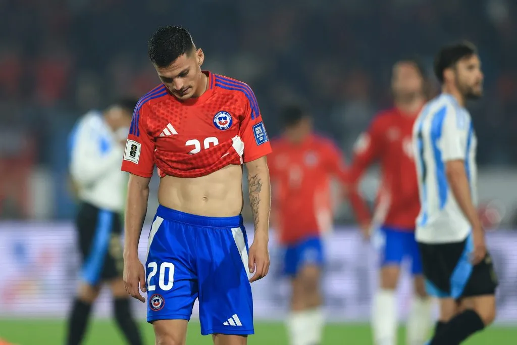 Lucas Cepeda fue de los mejores ante Argentina. Foto: Felipe Zanca/Photosport