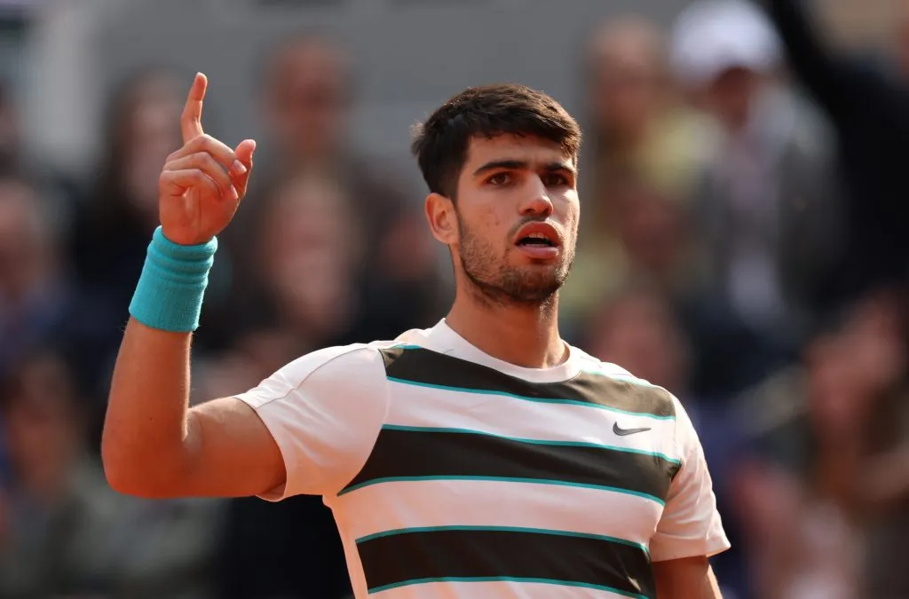 Partidazo de Carlos Alcaraz en Roland Garros | Getty Images