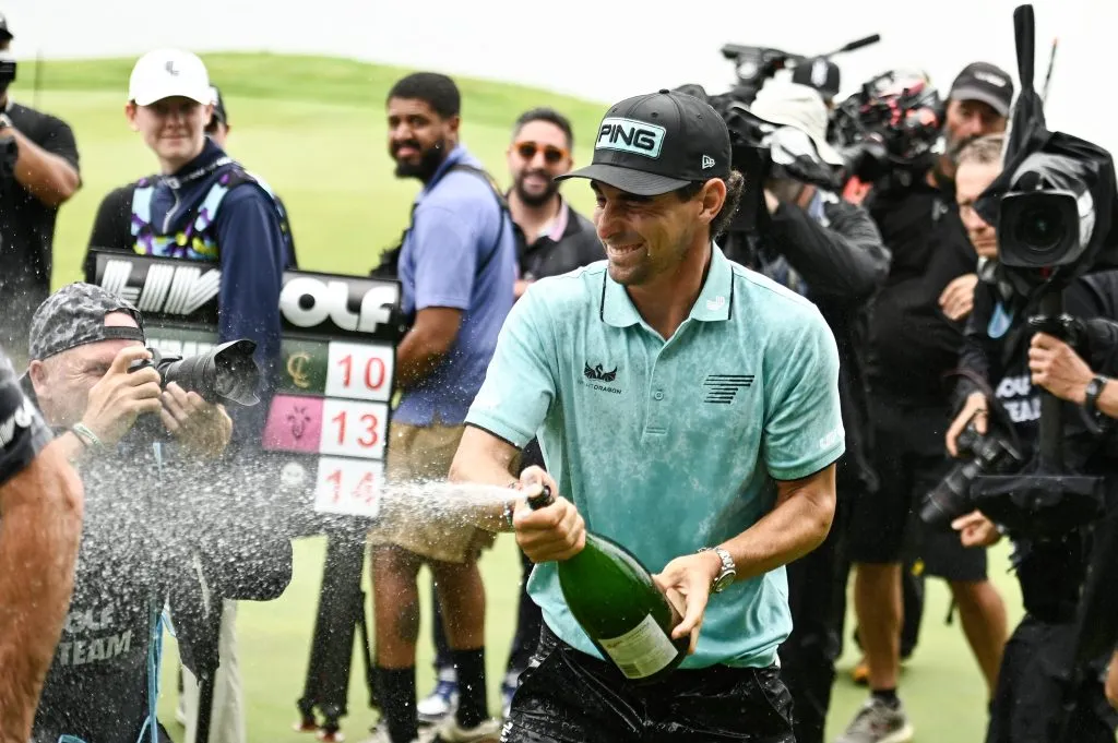 Niemann celebró en Virginia. (Photo by Alex Goodlett/Getty Images)