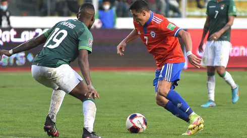 Futbol, Bolivia vs Chile. Eliminatorias a Catar 2022.