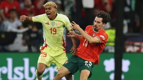 Lamine Yamal dejó la escoba con su polémico gesto contra Portugal.