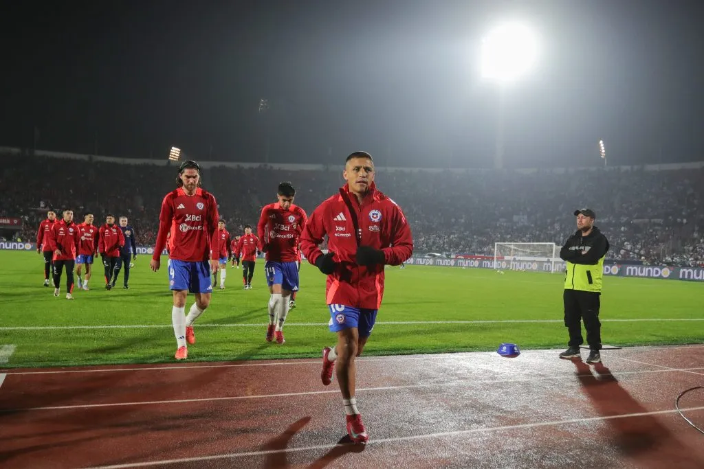 Alexis Sánchez fue titular en Chile ante Argentina. Foto: Felipe Zanca/Photosport
