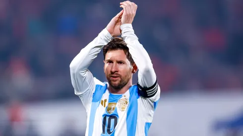 Lionel Messi ingresó en el segundo tiempo en la victoria de Argentina ante Chile en el Estadio Nacional.