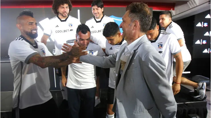 Aníbal Mosa y Arturo Vidal en pie de guerra.