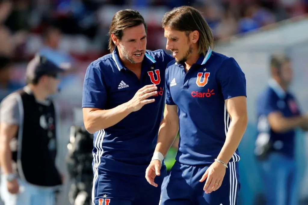 Nicolás Diez fue ayudante de Sebastián Beccacece en Universidad de Chile (Photosport)