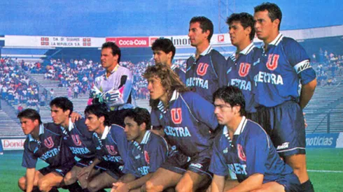 Un emblema de la U tuvo opciones de jugar en Colo Colo.