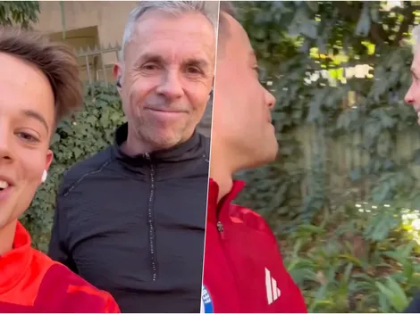 ¡En plena calle! A Gustavo Álvarez le piden llegar a la Roja y así reacciona