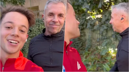 Un hincha le hizo un pedido a Gustavo Álvarez