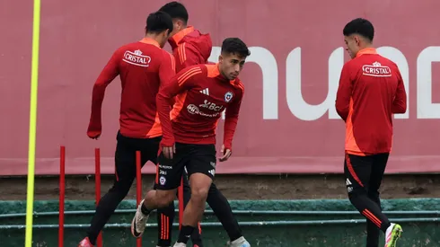 Lucas Assadi en la selección chilena.