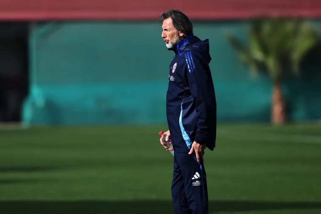 Ricardo Gareca puede vivir su gran fracaso con Chile. Foto: Javier Torres/Photosport