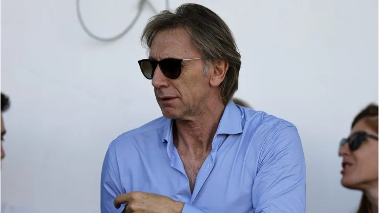 Así fue la primera aparición de Ricardo Gareca en una cancha en su llegada a Chile.