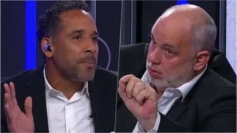 Jean Beausejour y Sebastián Esnaola se agarraron en vivo.