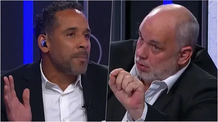Jean Beausejour y Sebastián Esnaola se agarraron en vivo.