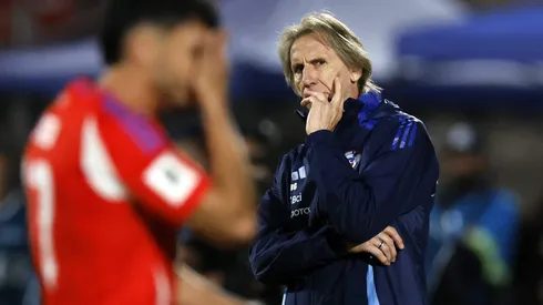 Gareca se despidió de los jugadores antes de hablar con la prensa