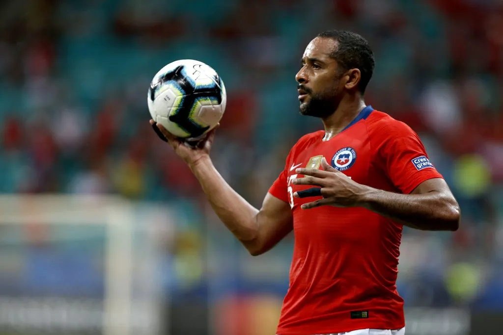Jean Beausejour puede ser el gerente de selecciones chilenas (Photo by Felipe Oliveira/Getty Images)
