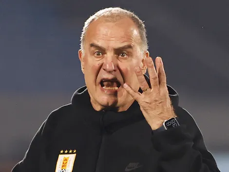 Bielsa se enojó y protagoniza incómodo momento en Uruguay