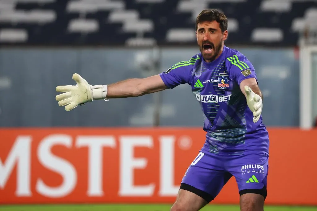 Fernando de Paul será el arquero titular de Colo Colo ante Deportes Iquique. | Foto: Photosport.