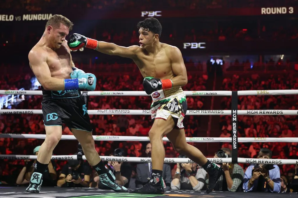 Jaime Munguía dejó fuera de su ‘Top 5’ a “Canelo” Álvarez. (Foto: Christian Petersen/Getty Images)